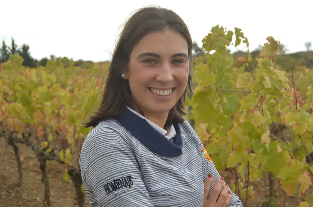 “Increíble experiencia en Bodegas Marco Real” Elena Hualde, golfista profesional